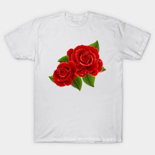 Pink Rose Boquet T-Shirt